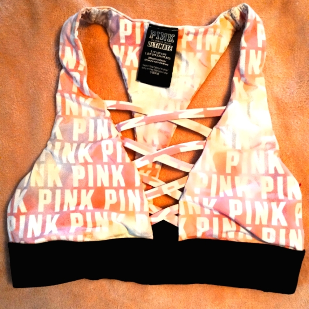 Victoria's Secret Pink Ultimate sports bra size small
